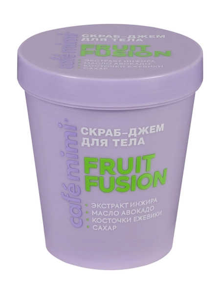 CAFE MIMI Colours скраб-джем д/тела fruit fusion 250г